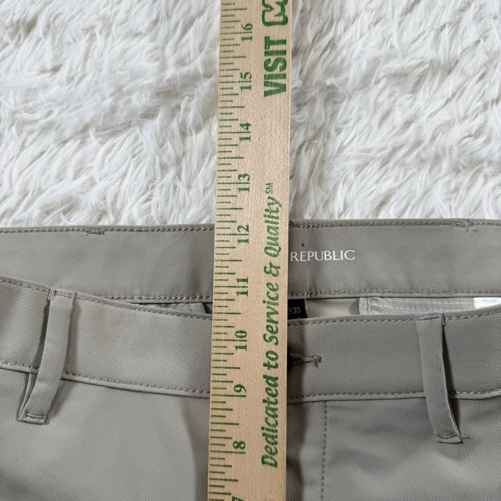 Banana Republic Tech‎ Pants Mens 32x30 London Fog Stretch Outdoor Performance